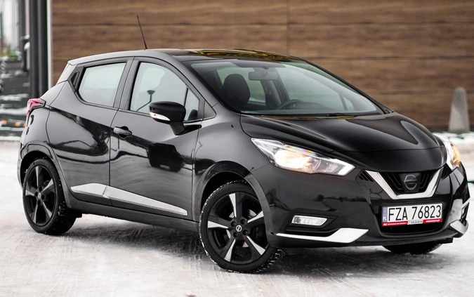 Nissan Micra cena 42900 przebieg: 53000, rok produkcji 2017 z Żary małe 56
